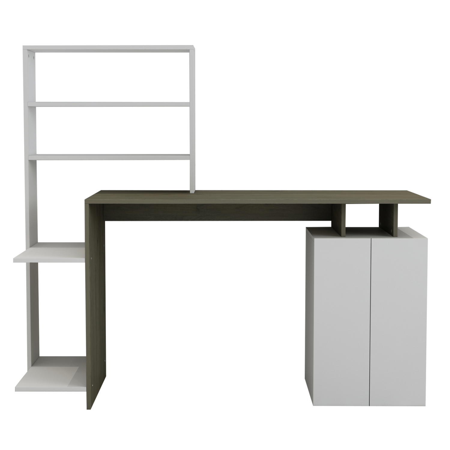 grafeio-me-bibliothiki-melamini-olive-gr-2