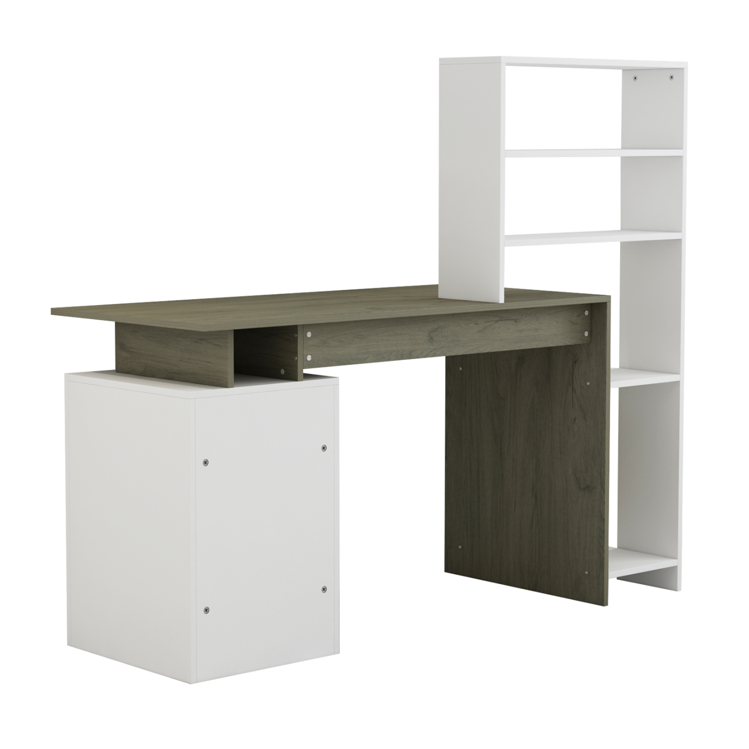 grafeio-me-bibliothiki-melamini-olive-gr-3